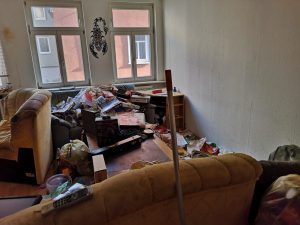 Wohnzimmer vorher