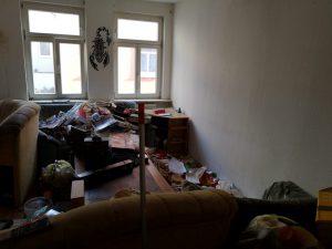 Wohnzimmer vorher