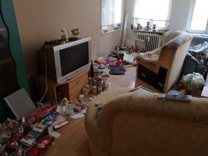 Wohnzimmer vorher