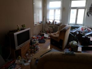 Wohnzimmer vorher